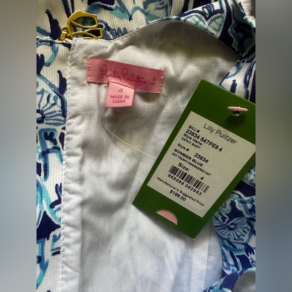 Lilly Pulitzer elephant dress new with tags - Picture 4 of 4